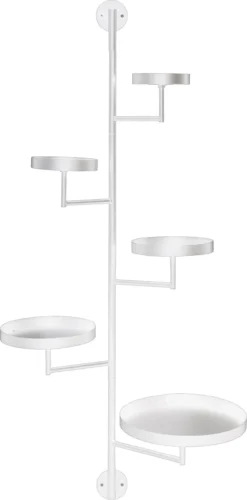 Mica Decorations Wandrek Perry Wit 36 X 30 X 120 Cm