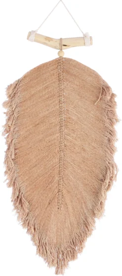 Mica Decorations Wandhanger Veer Bruin 35 X 2,5 X 75 Cm