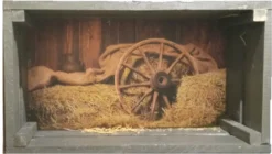 Woodzzz Krat Met Wiel Bruin 99 X 44 X 57 Cm