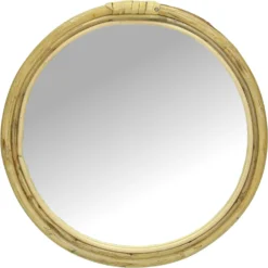 HD Collection Spiegel Rita Naturel D 25 H 1,5 Cm