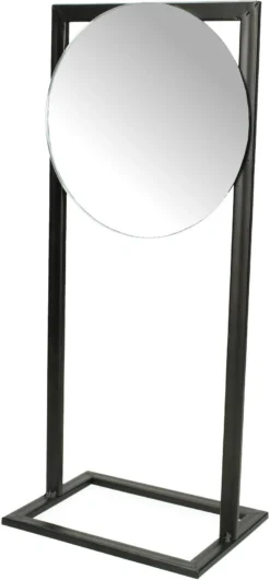 HD Collection Spiegel Zwart 11 X 15 X 35 Cm