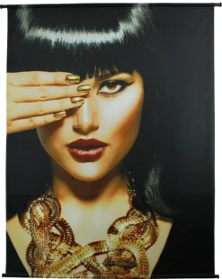 HD Collection Wandkleed Cleo Goud 140 X 170 Cm