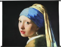 HD Collection Wandkleed Meisje Met De Parel Multi 146 X 110 Cm