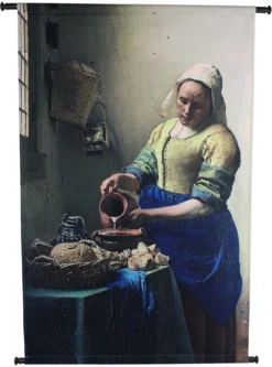 HD Collection Wandkleed Melkmeisje Multi 82 X 110 Cm