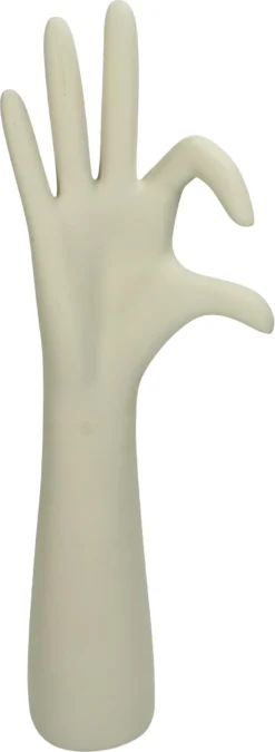 HD Collection Beeld Hand Blanco Beige 13,3 X 10,5 X 40,6 Cm