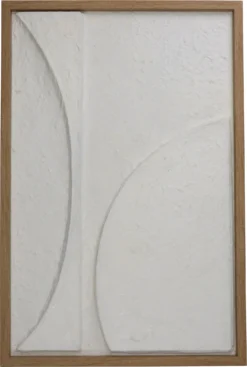 HD Collection Schilderij Koen Wit 40 X 3 X 60 Cm