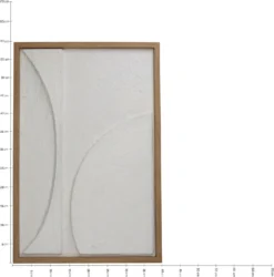 HD Collection Schilderij Koen Wit 40 X 3 X 60 Cm -Decori Meubelen Winkel 8719533273738 4