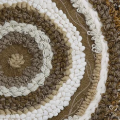 HD Collection Wandhanger Bruin / Wit D 78 H 2 Cm -Decori Meubelen Winkel 8719533278948 2