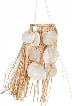 Dijk Natural Collections Decoratiehanger Capiz Naturel 48 X 15 X 15 Cm