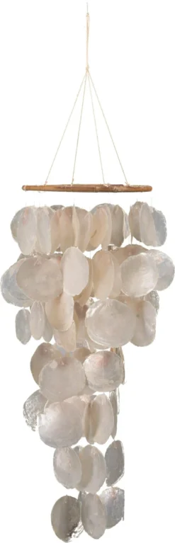 Dijk Natural Collections Decoratiehanger Capiz Naturel D 28 H 70 Cm