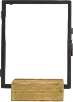Dijk Natural Collections Fotolijst Kik Zwart 16 X 7 X 22 Cm