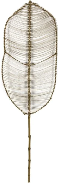 Dijk Natural Collections Wandhanger Blad Naturel 30 X 1,8 X 118 Cm