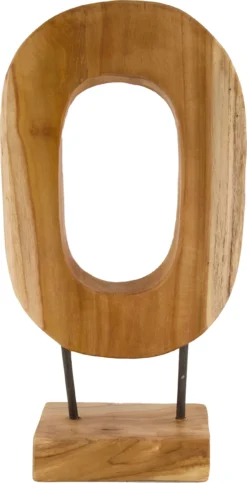 Dijk Natural Collections Beeld Ovaal Naturel 18 X 9 X 38 Cm