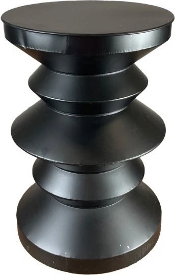 Dijk Natural Collections Bijzettafel Zwart D 38,5 H 54,5 Cm 1 Dijk Natural Collections Bijzettafel Zwart D 38,5 H 54,5 Cm