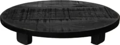 Dijk Natural Collections Dienblad Zwart D 38 H 7 Cm