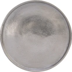 Decoris Decoratiebord Zilver D 30 H 0,1 Cm