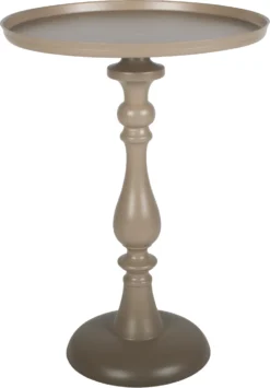 Dutch Tribes Bijzettafel Sussu Taupe D 37 H 50 Cm