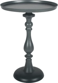 Dutch Tribes Bijzettafel Sussu Grijs D 37 H 50 Cm