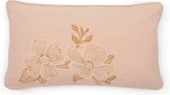 Rivièra Maison Fleurs Kussenhoes Roze 30 X 50 Cm