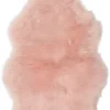 Intratuin Schapenvacht Imitatiebont Roze 90 X 58 Cm