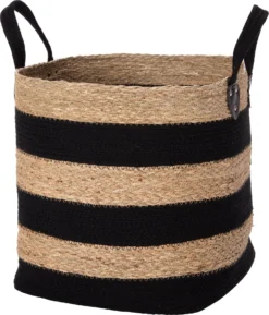 Intratuin Opbergmand Ronin Zwart D H 34 Cm