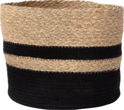 Intratuin Opbergmand Rin Zwart D 30 H 26 Cm