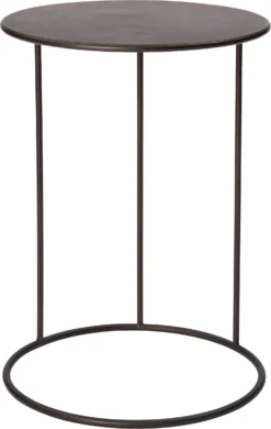 Intratuin Bijzettafel Zwart D 40 H 54,5 Cm