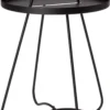 Intratuin Bijzettafel Roy Zwart D 40 H 57 Cm