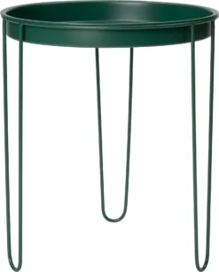 Intratuin Bijzettafel Tray Groen D 32 H 34 Cm