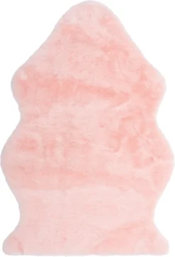 Intratuin Dierenvacht Imitatiebont Shaun Roze 90 X 58 Cm