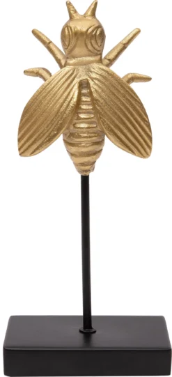 Intratuin Beeld Op Voet Mot Tyr Goud 13 X 9 X 16 Cm