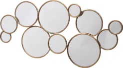Intratuin Spiegel Cirkels Goud 46 X 5 X 101 Cm