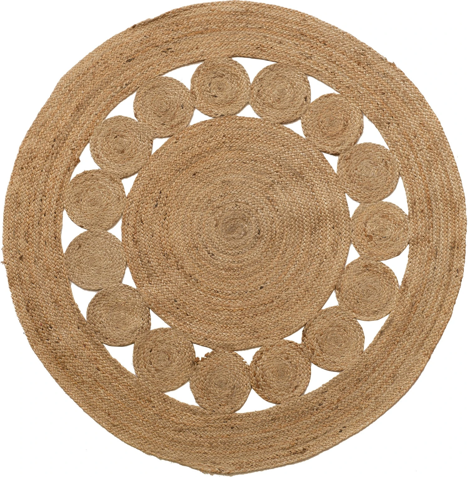 Intratuin Vloerkleed Flora Naturel D 150 Cm 1 Intratuin Vloerkleed Flora Naturel D 150 Cm