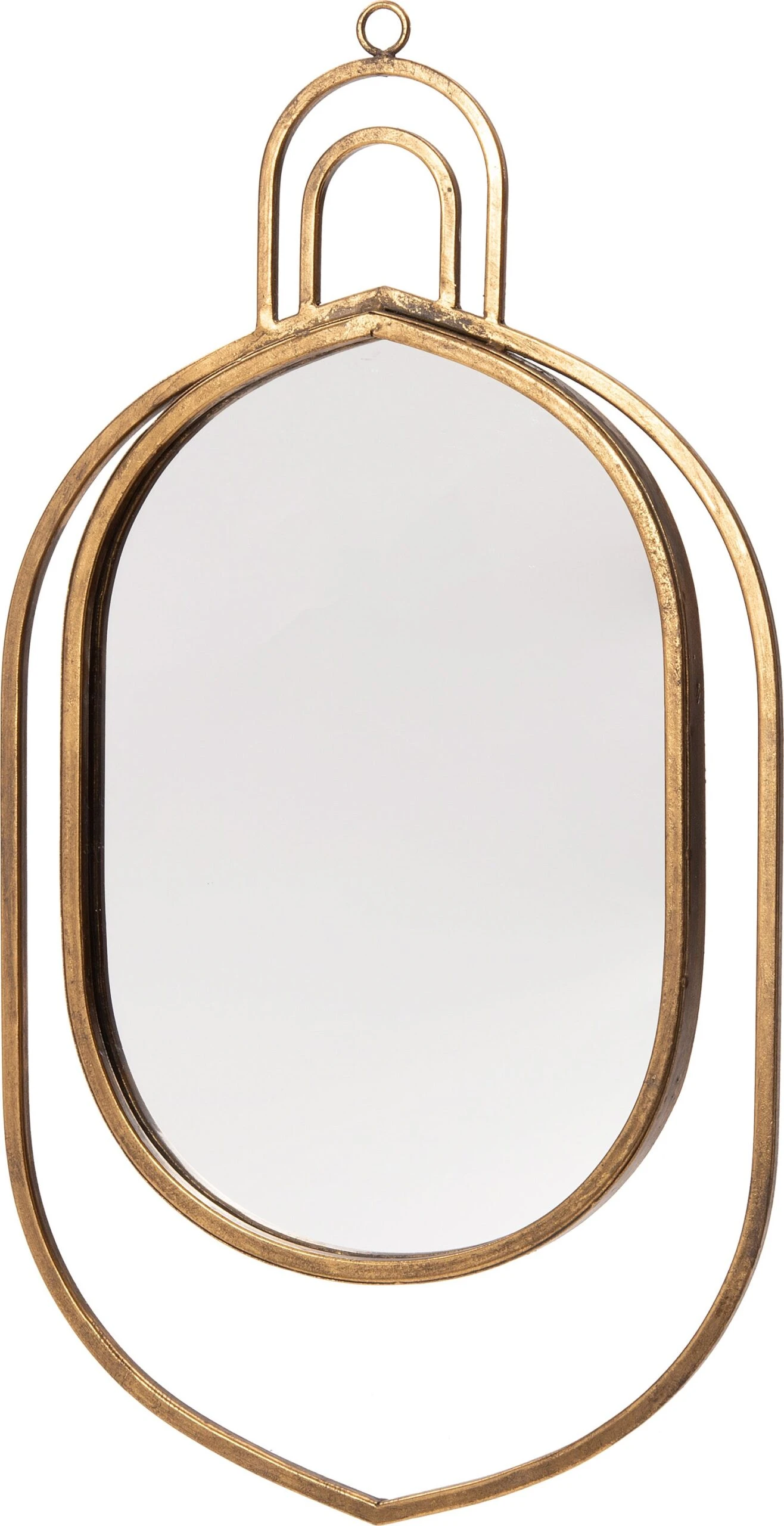 Intratuin Spiegel Bas Goud 30 X 2 X 54,5 Cm 1 Intratuin Spiegel Bas Goud 30 X 2 X 54,5 Cm