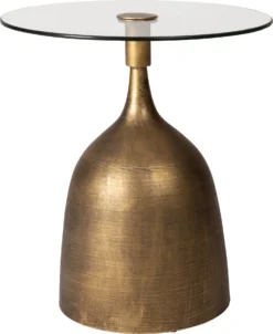 Intratuin Bijzettafel Goud D 40 H 46 Cm