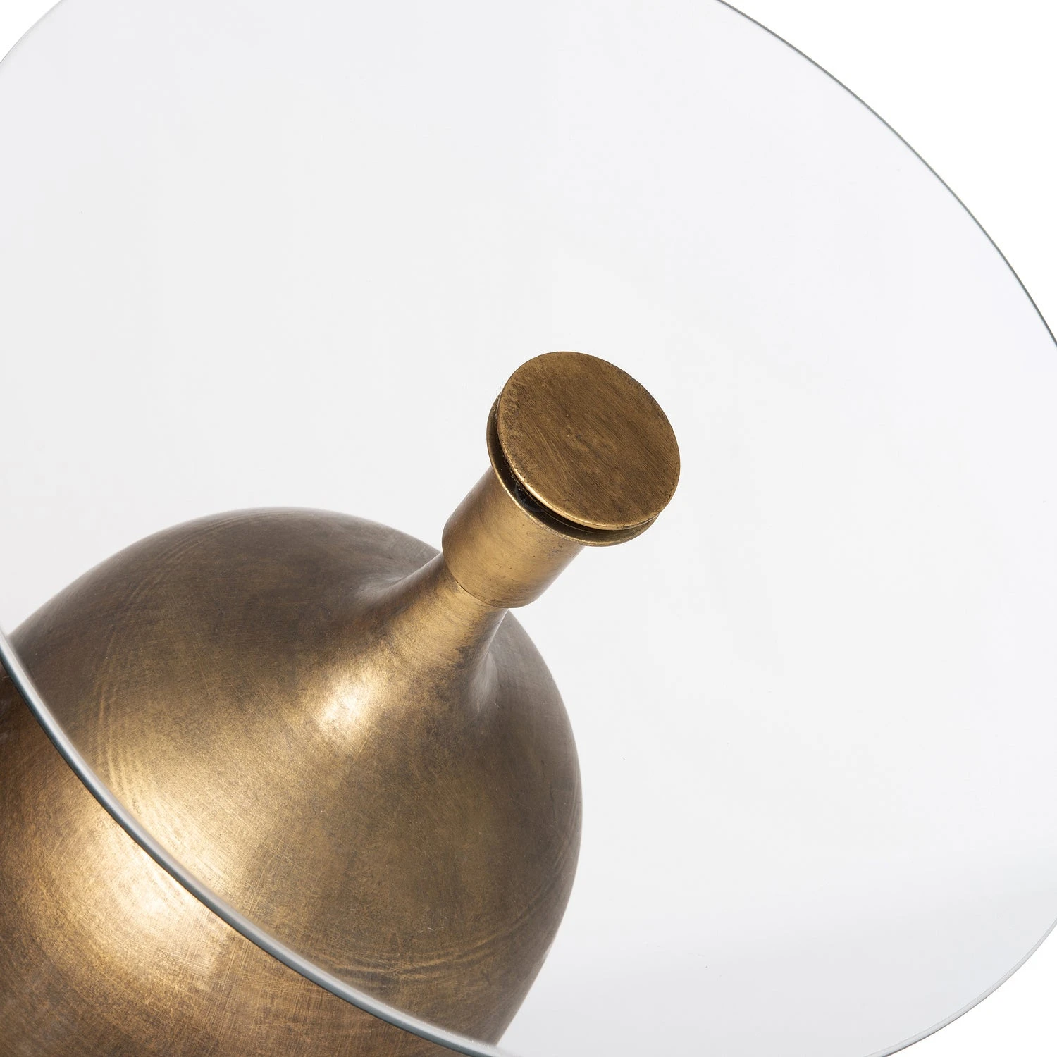 Intratuin Bijzettafel Goud D 40 H 46 Cm 2 Intratuin Bijzettafel Goud D 40 H 46 Cm - Afbeelding 2