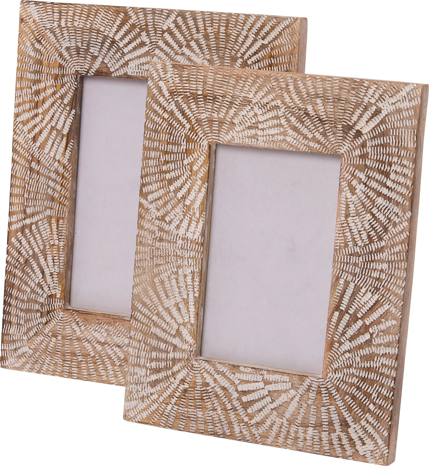 Intratuin Fotolijst Moos Bruin / Wit 26 X 21 X 1,5 Cm 2 Intratuin Fotolijst Moos Bruin / Wit 26 X 21 X 1,5 Cm - Afbeelding 2