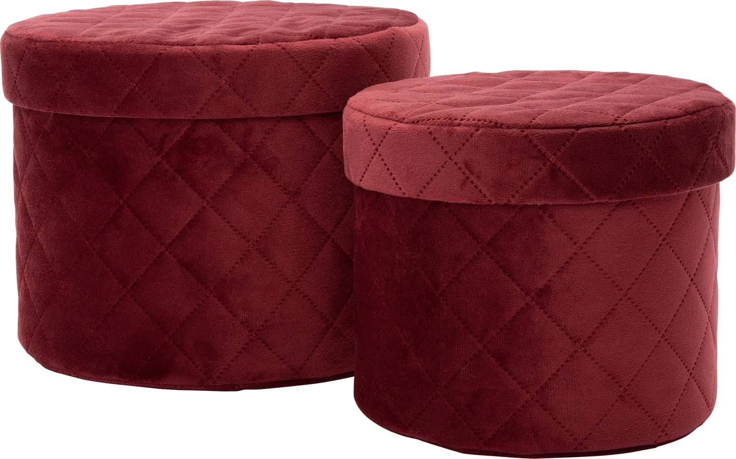 Intratuin Opbergdoos Yun Rood D 22 H 16 Cm 2 Intratuin Opbergdoos Yun Rood D 22 H 16 Cm - Afbeelding 2