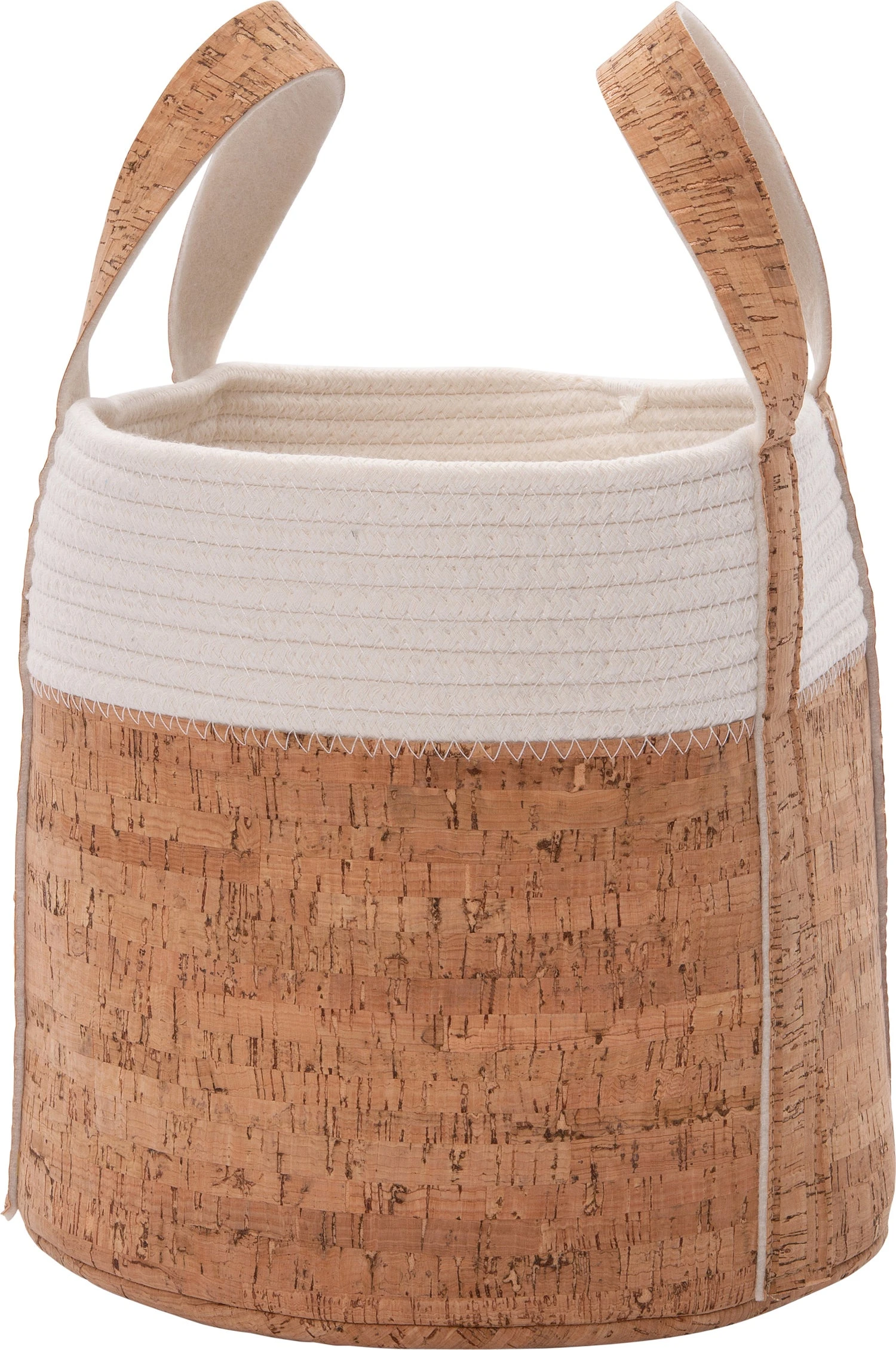 Intratuin Opbergmand Julan Wit / Naturel D 30 H 30 Cm 1 Intratuin Opbergmand Julan Wit / Naturel D 30 H 30 Cm