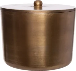 Intratuin Opbergpot Bras Goud D 13 H 10 Cm