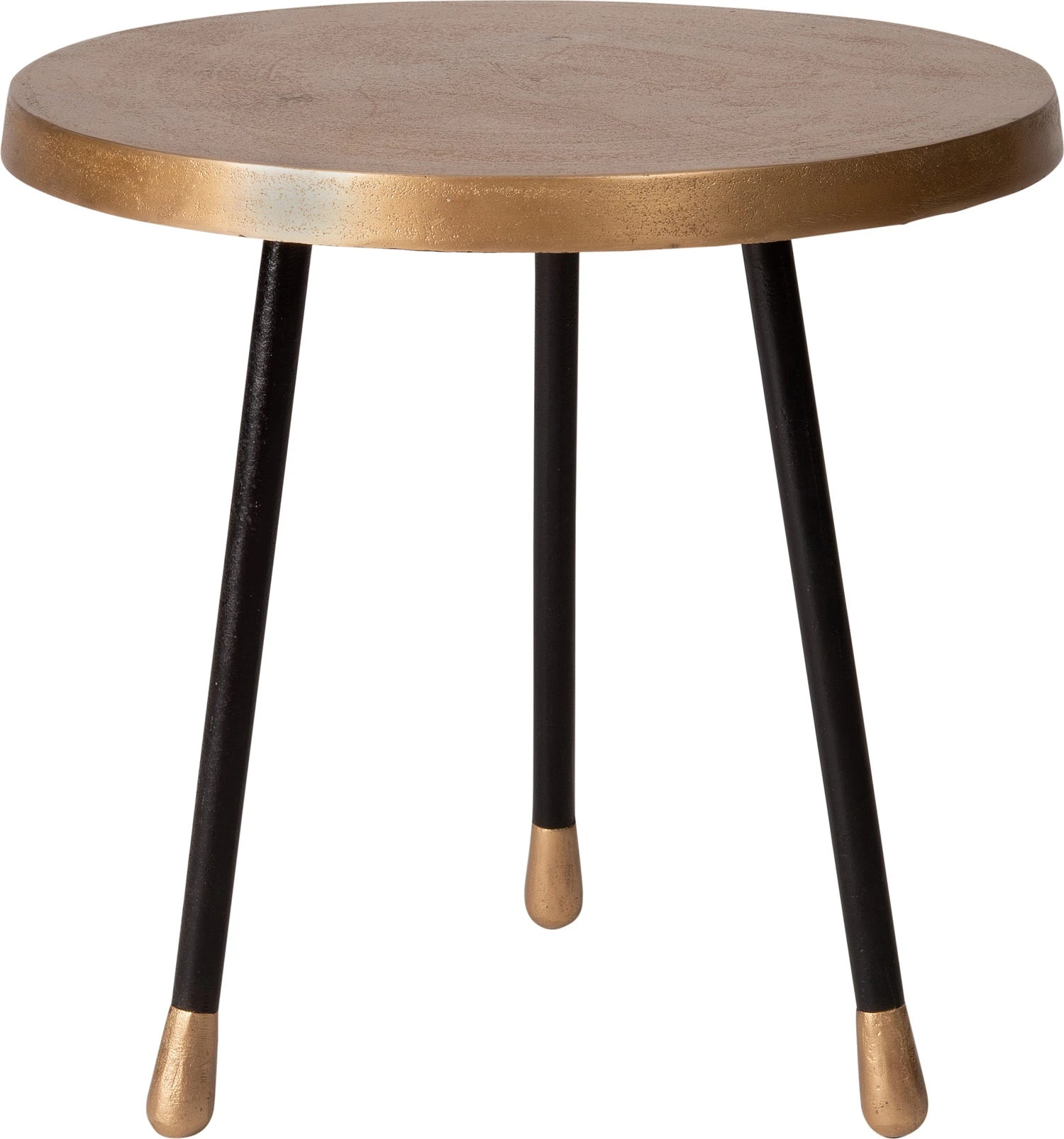 Intratuin Bijzettafel Shinchu Goud / Zwart D 40 H 40 Cm 1 Intratuin Bijzettafel Shinchu Goud / Zwart D 40 H 40 Cm