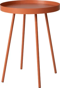 Intratuin Bijzettafel Nomi Oranje D 40 H 52 Cm