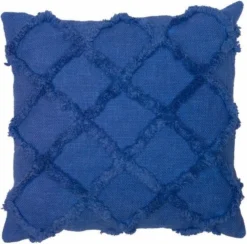 Intratuin Sierkussen Boa Blauw 45 X 45 X 3,7 Cm