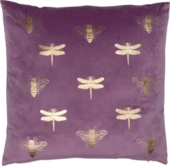 Intratuin Sierkussen Haruto Paars 45 X 45 X 10 Cm