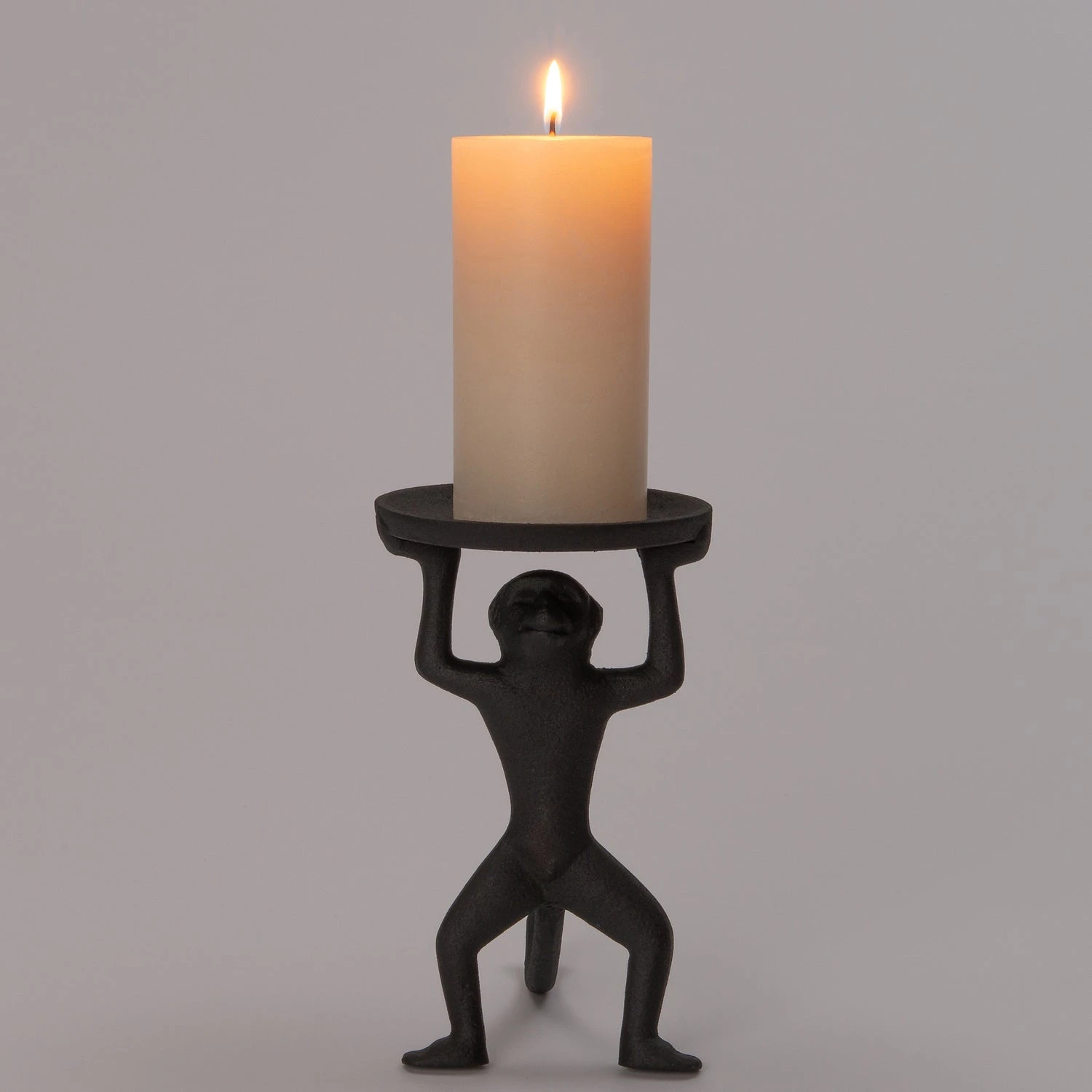 Intratuin Beeld Xavi Aap Zwart 12 X 15 X 19 Cm 2 Intratuin Beeld Xavi Aap Zwart 12 X 15 X 19 Cm - Afbeelding 2