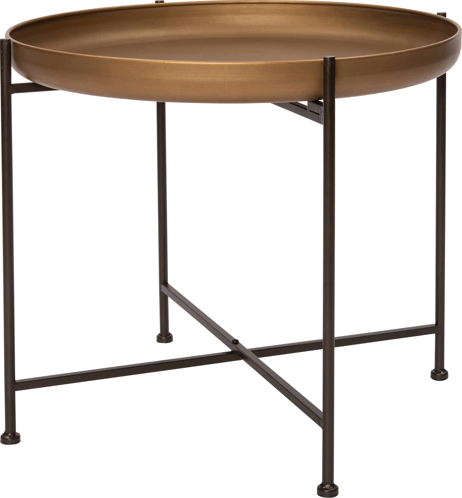 Intratuin Bijzettafel Giulio Zwart / Goud D 51 H 45 Cm 1 Intratuin Bijzettafel Giulio Zwart / Goud D 51 H 45 Cm