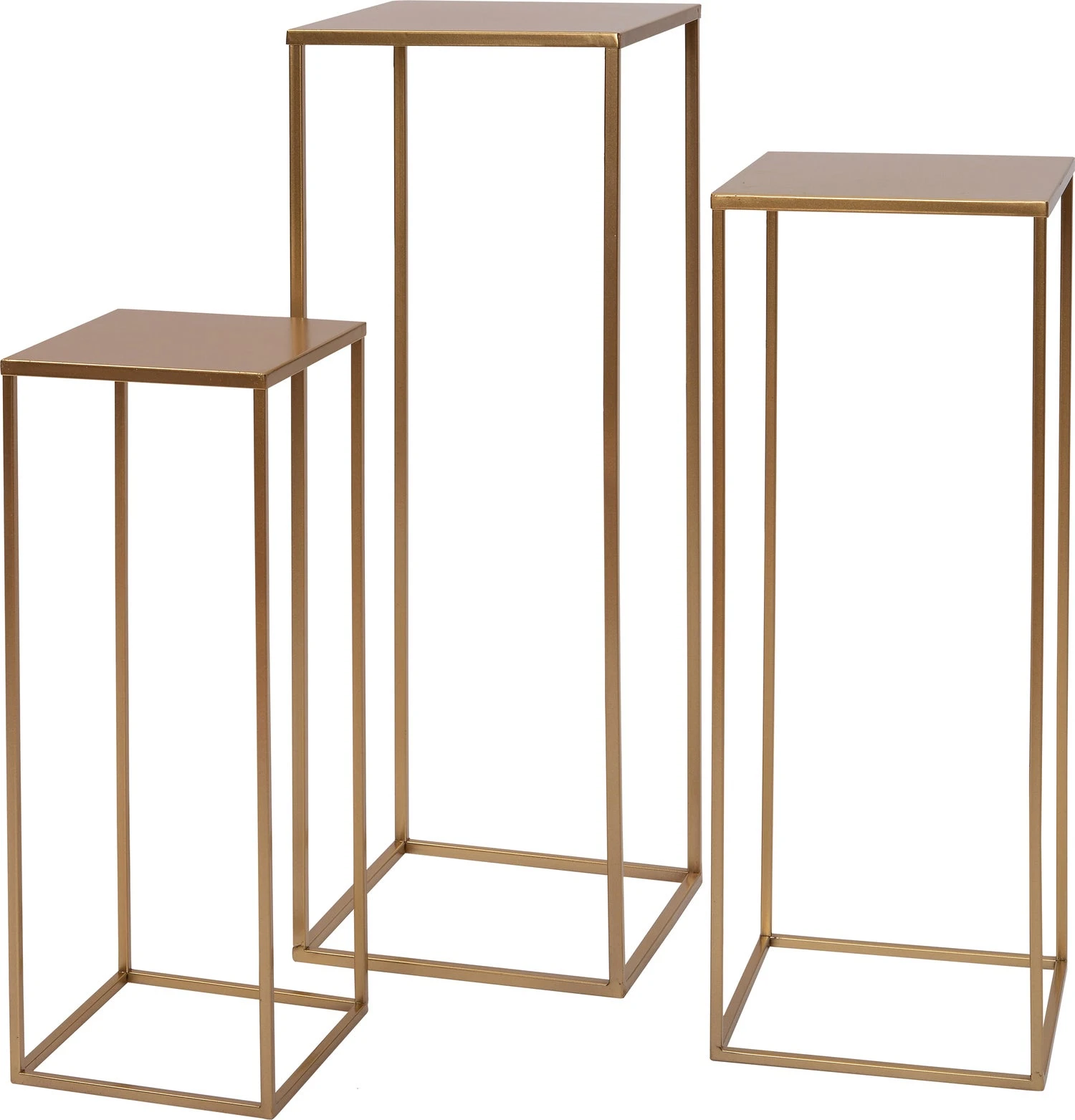 Intratuin Bijzettafel Olaf Goud D 25 H 70 Cm 2 Intratuin Bijzettafel Olaf Goud D 25 H 70 Cm - Afbeelding 2