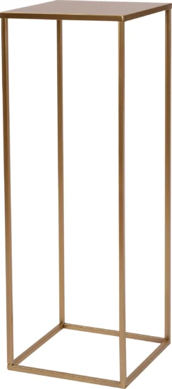 Intratuin Bijzettafel Olaf Goud D 19 H 50 Cm