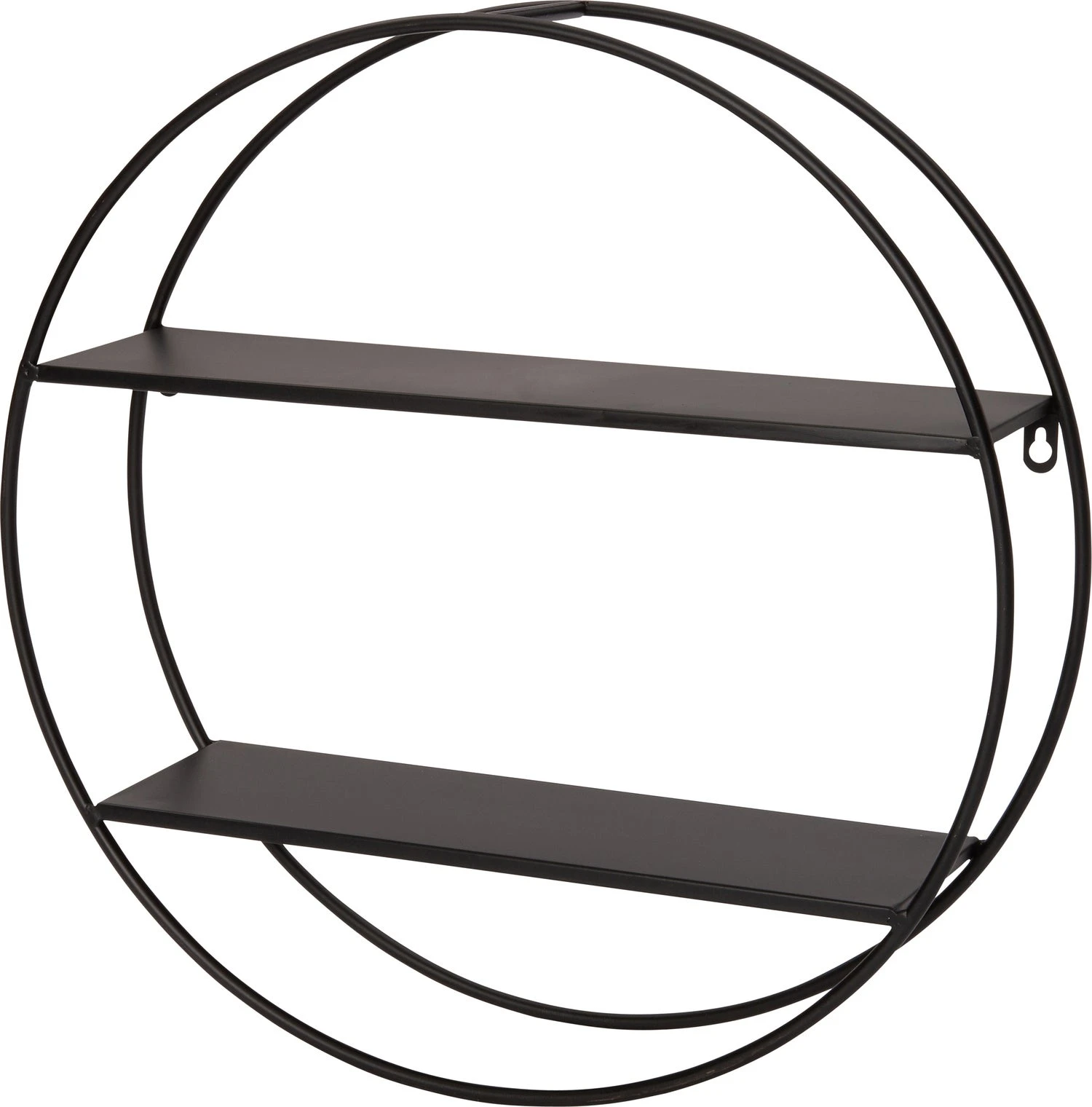 Intratuin Wandrek Luke Zwart 50 X 12 X 50 Cm 1 Intratuin Wandrek Luke Zwart 50 X 12 X 50 Cm