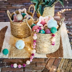 Intratuin Opbergmand / Plantenmand Senja Naturel D 26 H 24 Cm -Decori Meubelen Winkel 8720196196180 1 1